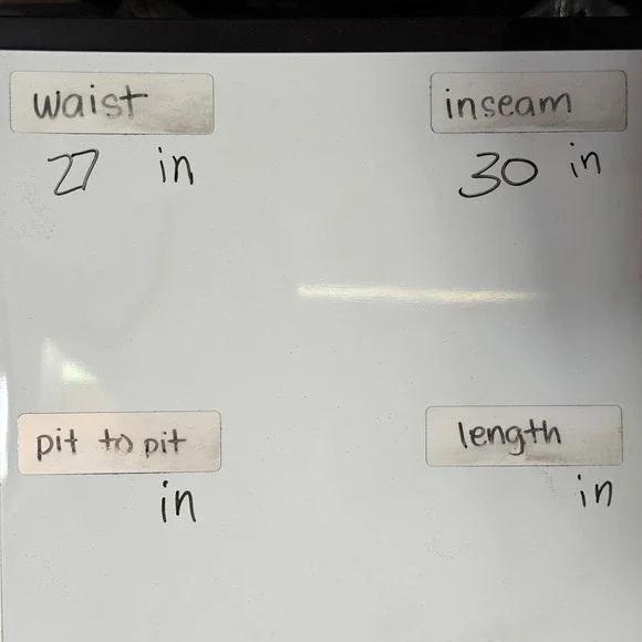 OAT New York Black High Rise Wide Leg Raw Hem Pants P0004-SJMX Size 2/26 - Picture 14 of 15